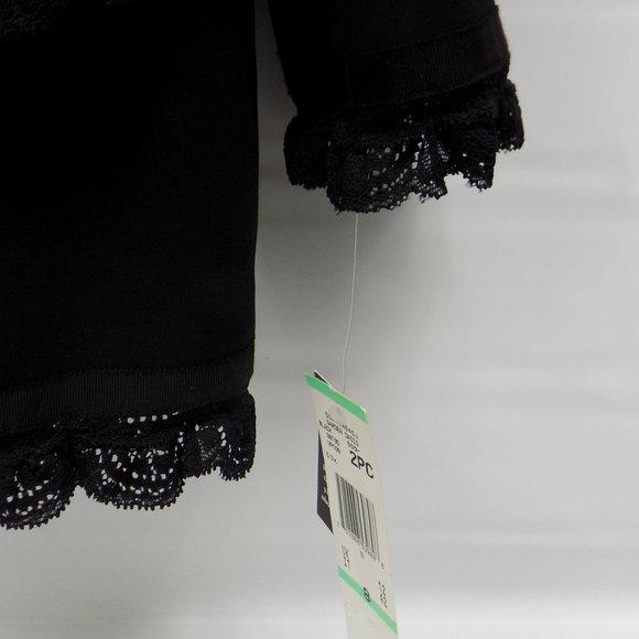 Nipon Boutique "Garden Oasis" 2-Piece Business Suit Black Size 8 NWT - Picture 5 of 16